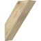 Ekena Millwork 6"W x 18"D x 22"H Traditional Rough Sawn Knee Brace, Douglas Fir BRC06X18X22TRA00RDF - alternate 1